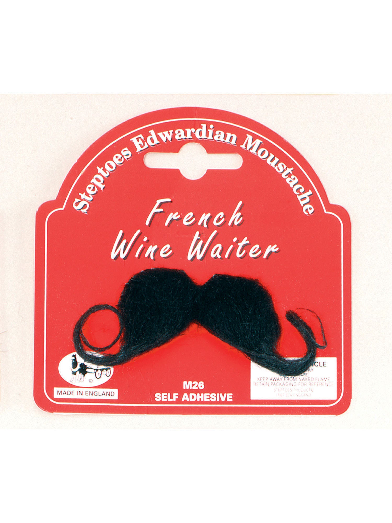 French Wine Waiter Moustache