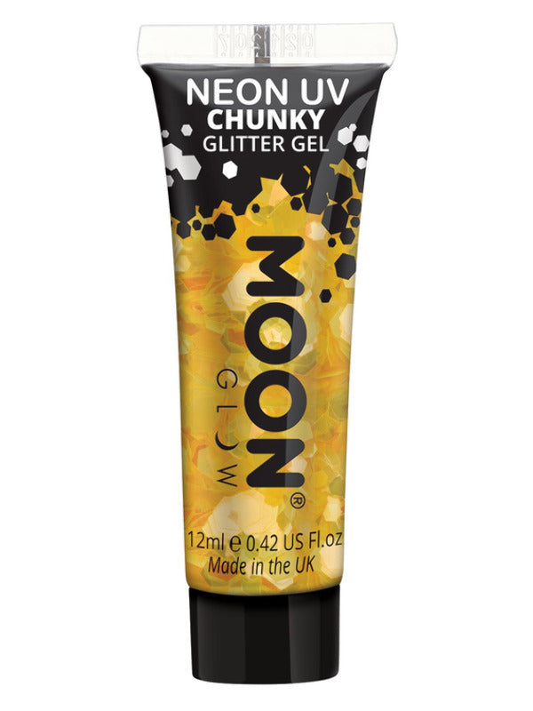 Moon Glow - Neon UV Chunky Glitter Gel - 2