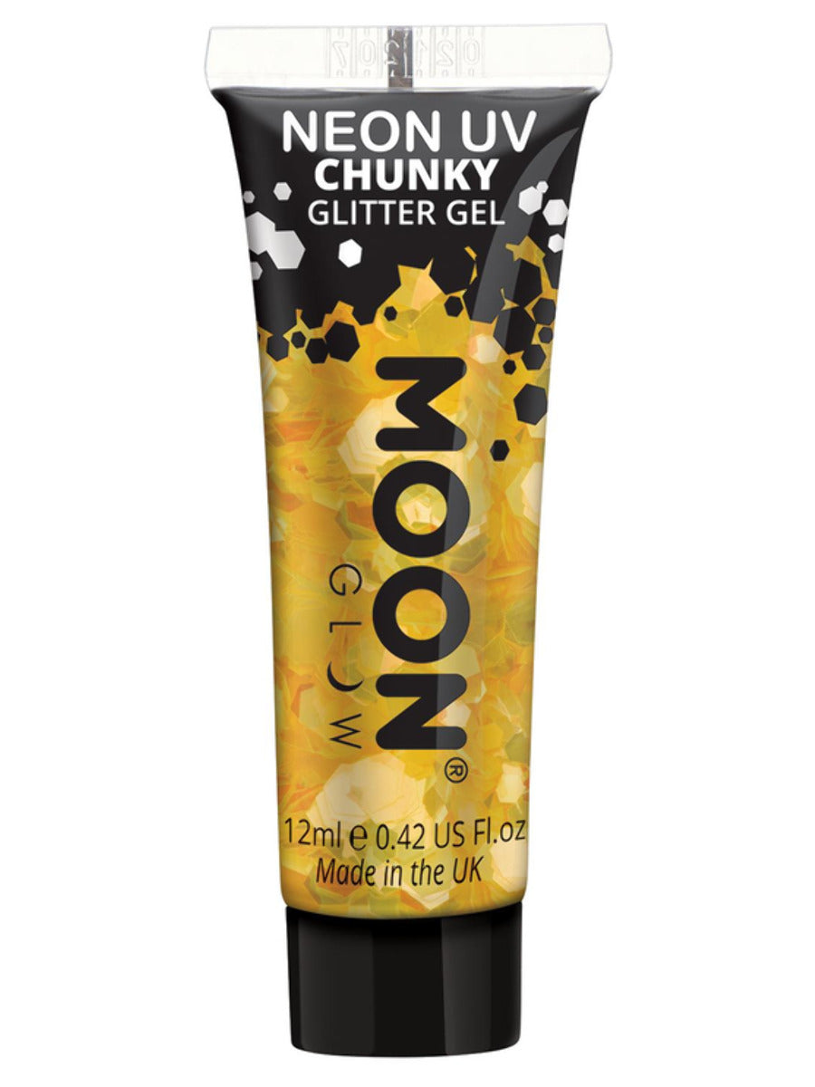Moon Glow - Neon UV Chunky Glitter Gel - 1