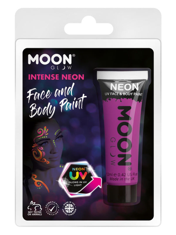 Moon Glow Intense Neon UV Face Paint, Instense Pur - 2