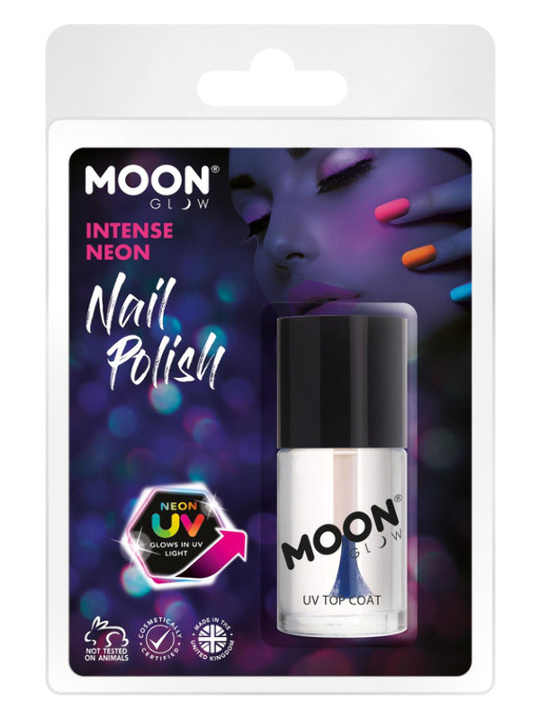 Moon Glow UV Reactive Top Coat, Clear - 2