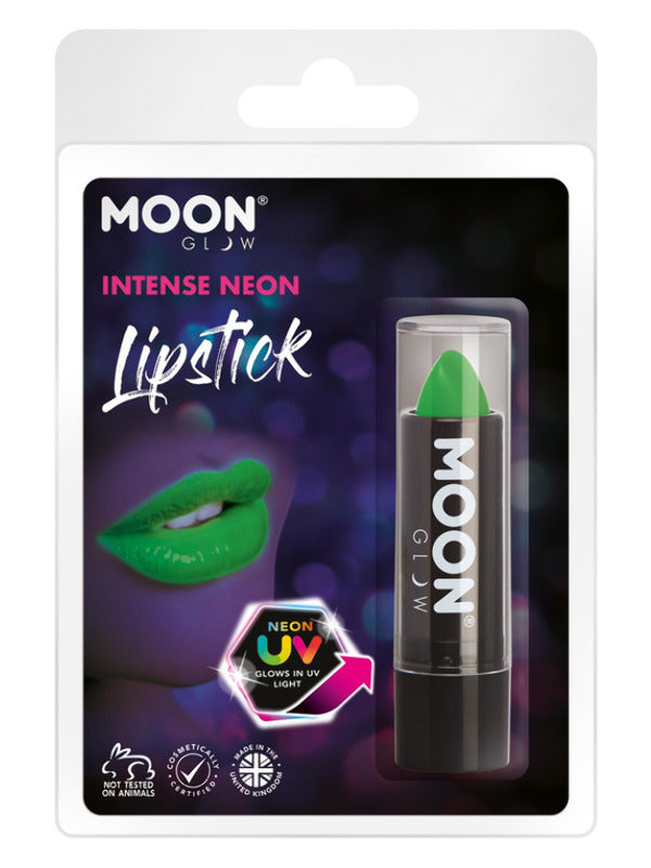 Moon Glow Intense Neon UV Lipstick, Intense Green - 2