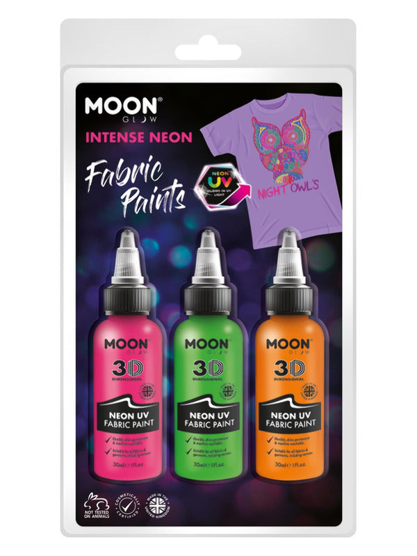 Moon Glow - Neon UV Intense Fabric Paint,  - 2