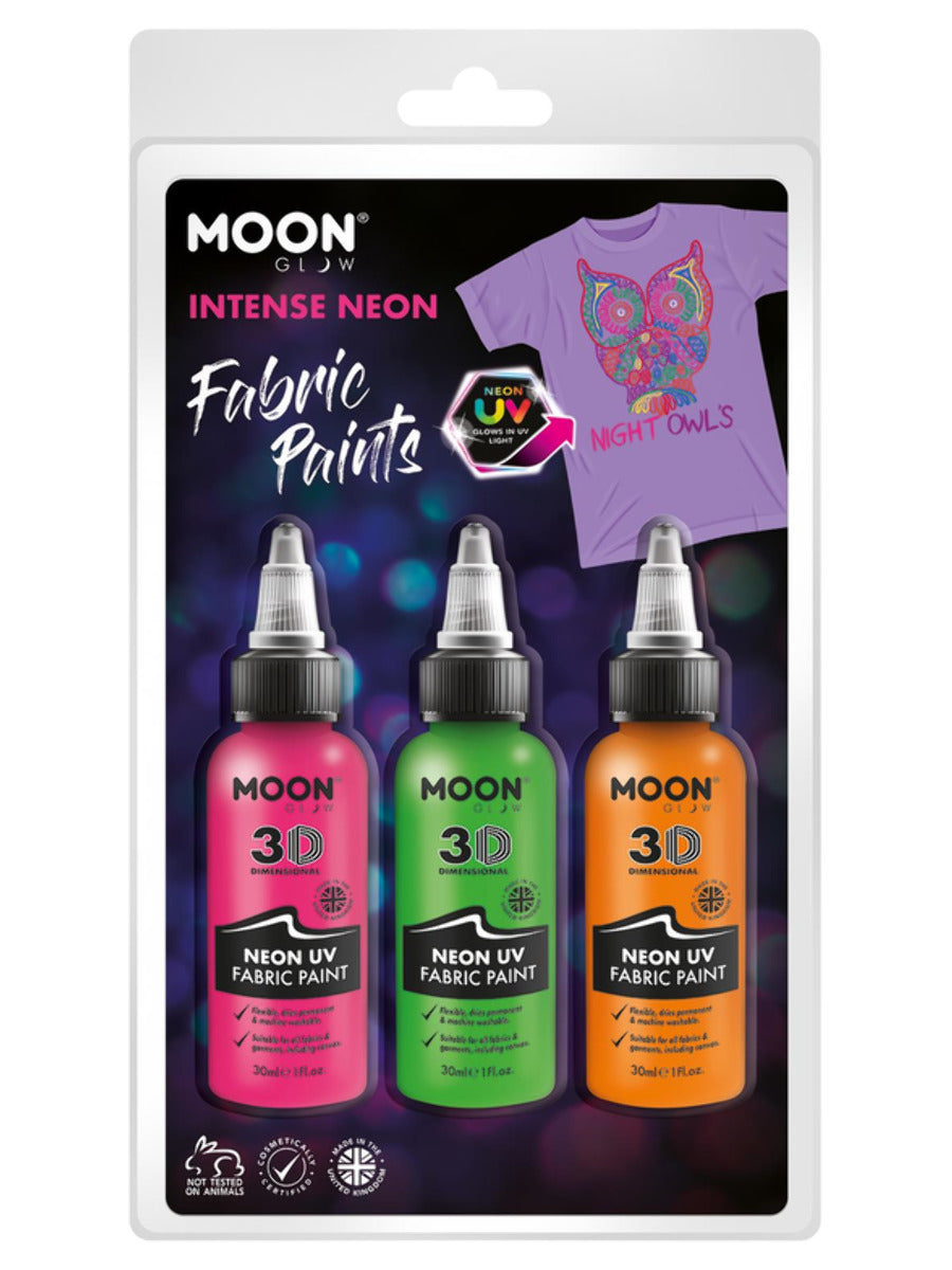 Moon Glow - Neon UV Intense Fabric Paint,  - 1