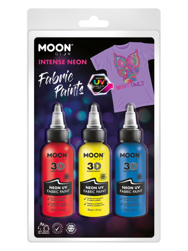 Moon Glow - Neon UV Intense Fabric Paint,  - 2