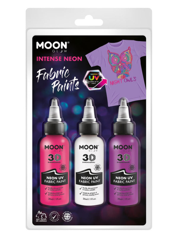 Moon Glow - Neon UV Intense Fabric Paint,  - 2