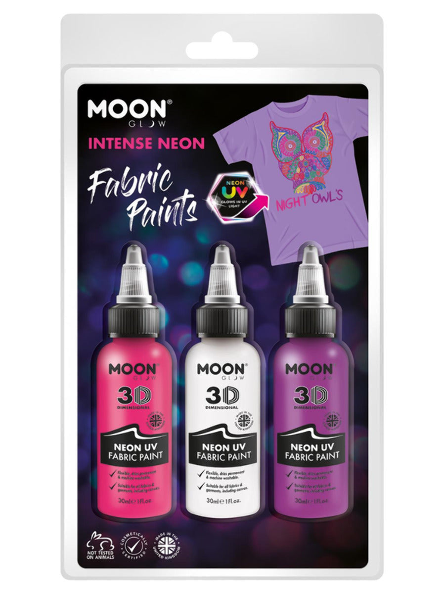 Moon Glow - Neon UV Intense Fabric Paint,  - 1