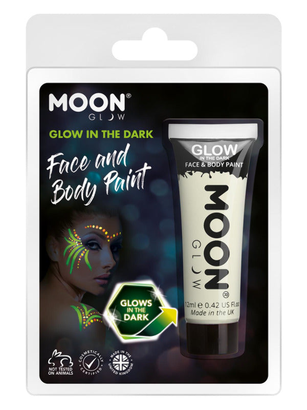Moon Glow - Glow in the Dark Face Paint, Invisible - 2