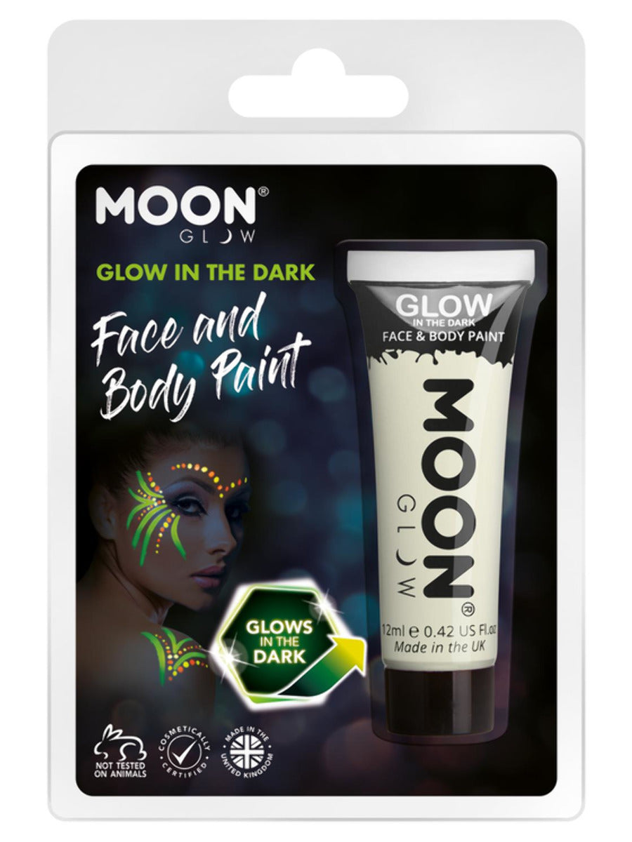 Moon Glow - Glow in the Dark Face Paint, Invisible - 1