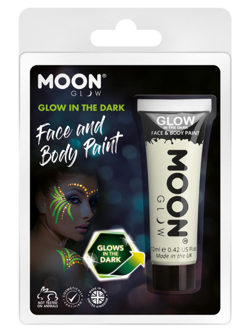 Moon Glow - Glow in the Dark Face Paint, Invisible - 1