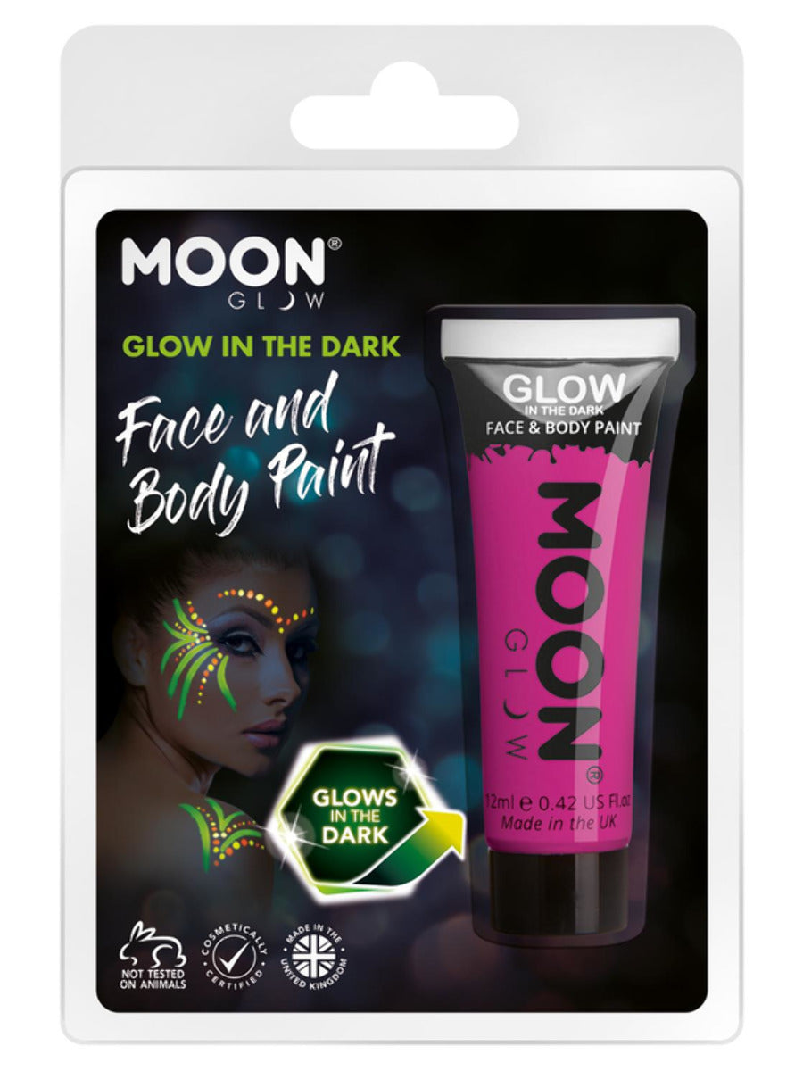 Moon Glow - Glow in the Dark Face Paint, Purple - 1