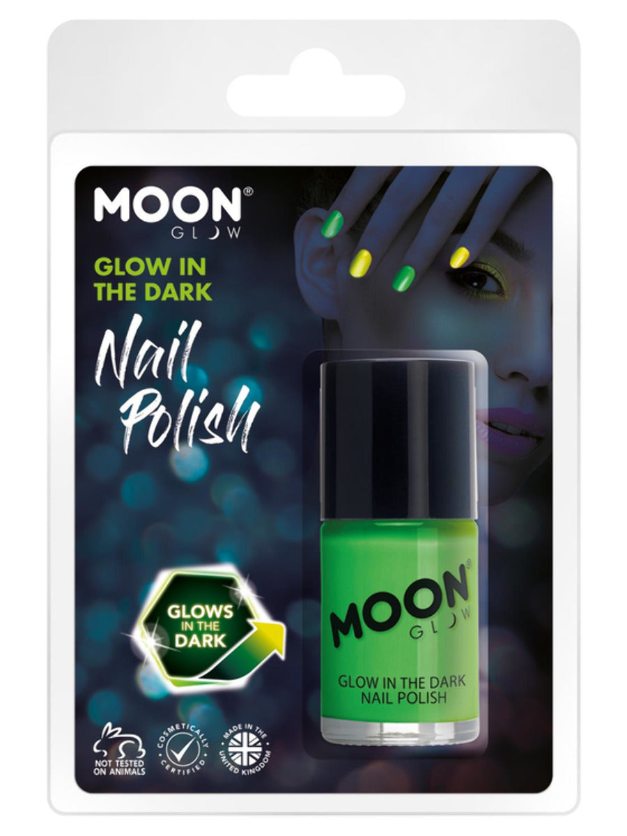 Moon Glow - Glow in the Dark Nail polish, Green - 1