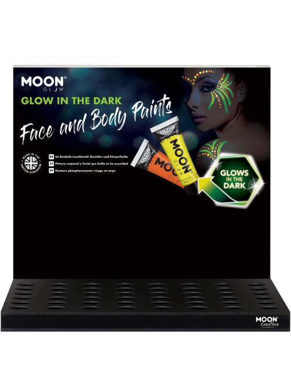 Moon Glow - Glow in the Dark Face Paint,  - 2