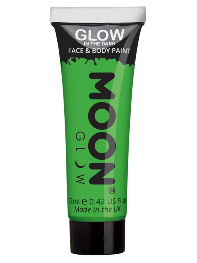 Moon Glow - Glow in the Dark Face Paint, Green - 1