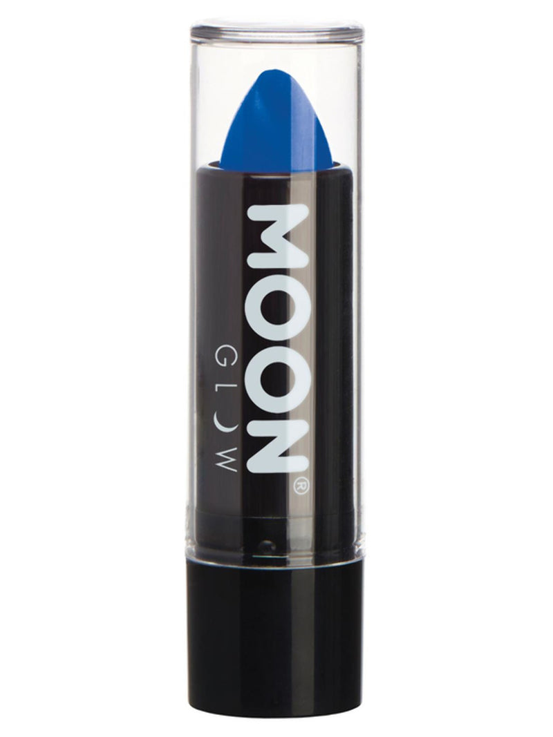 Moon Glow Intense Neon UV Lipstick, Intense Blue - 1