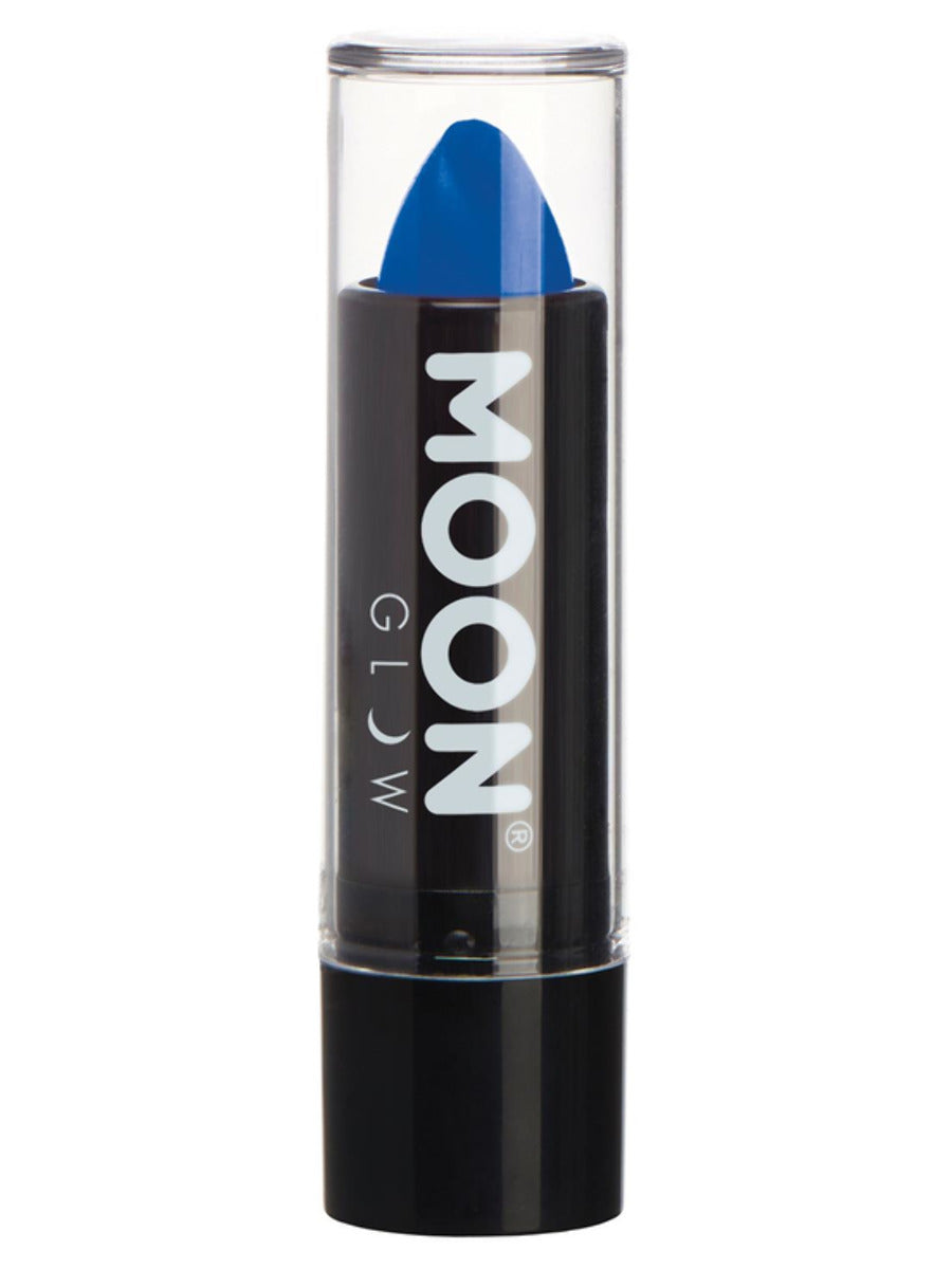 Moon Glow Intense Neon UV Lipstick, Intense Blue - 1