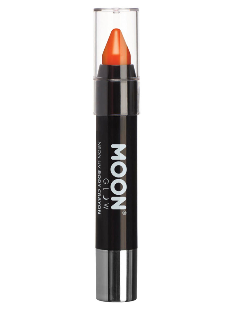 Moon Glow Intense Neon UV Body Crayons, Intense Or - 1