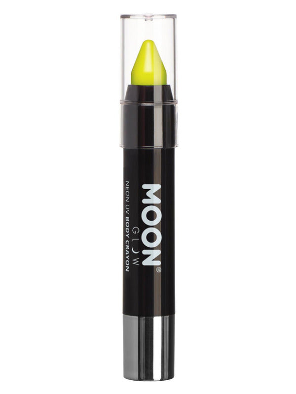 Moon Glow Intense Neon UV Body Crayons, Intense Ye - 2