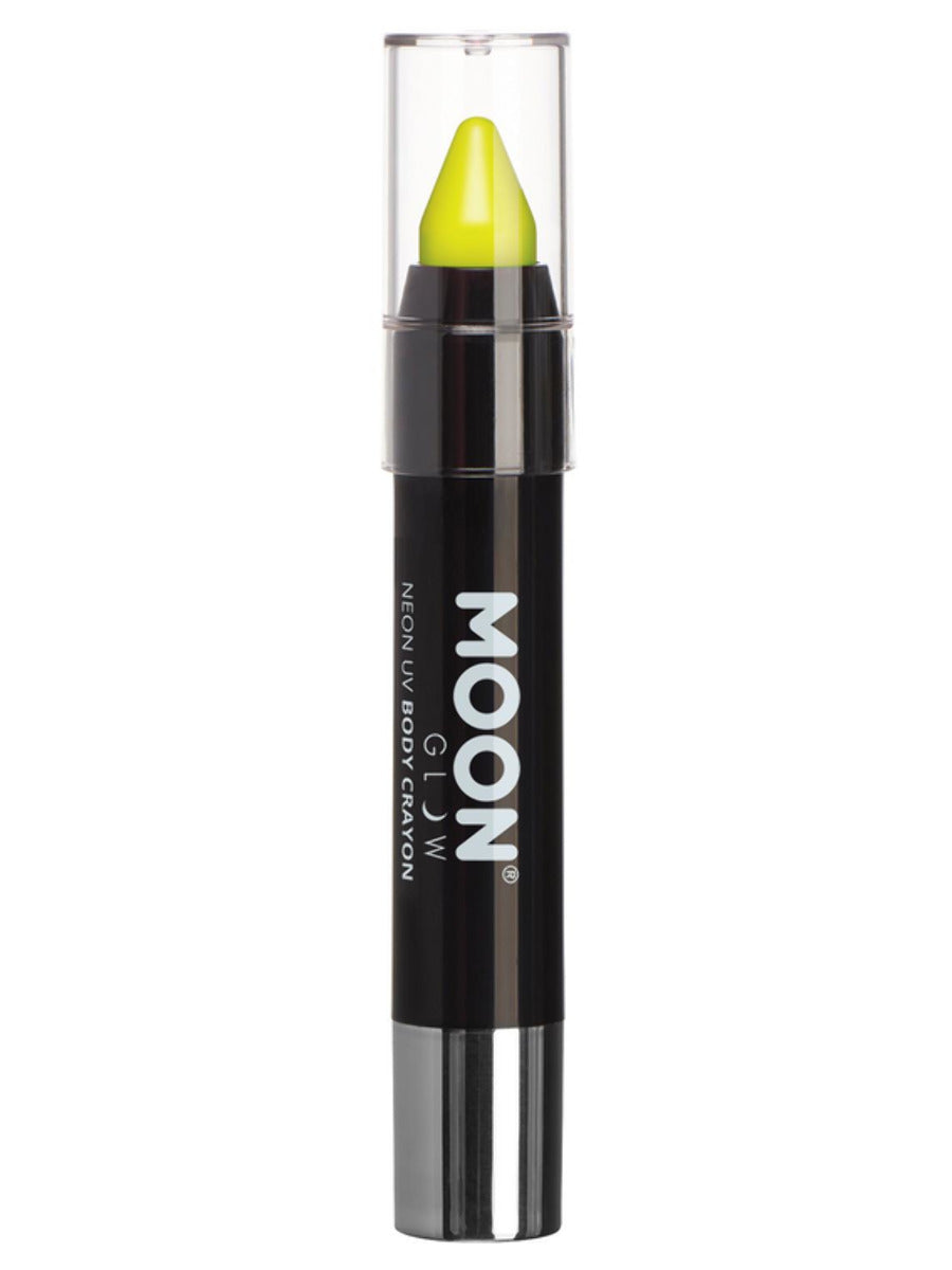 Moon Glow Intense Neon UV Body Crayons, Intense Ye - 1