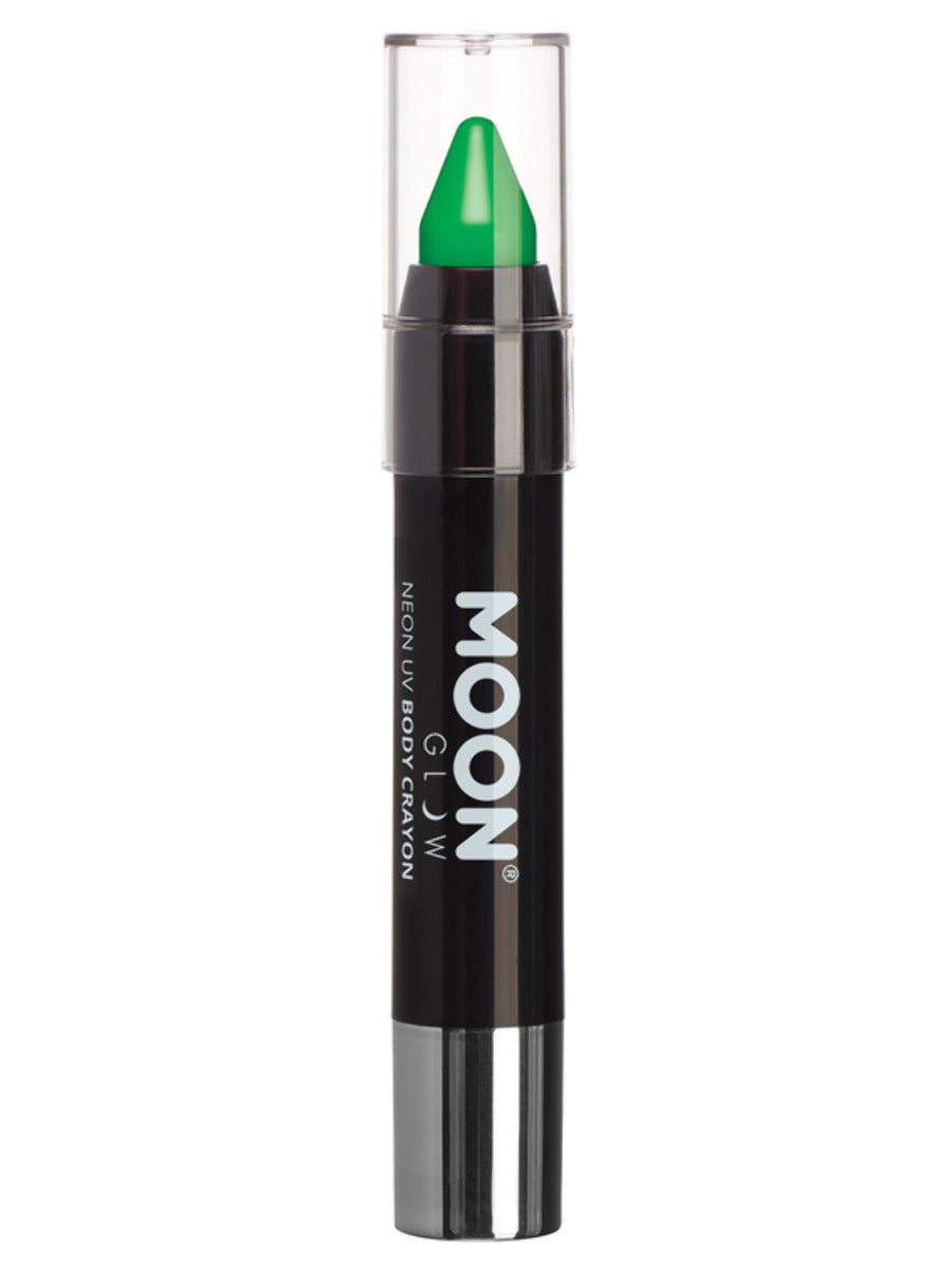 Moon Glow Intense Neon UV Body Crayons, Intense Gr - 1