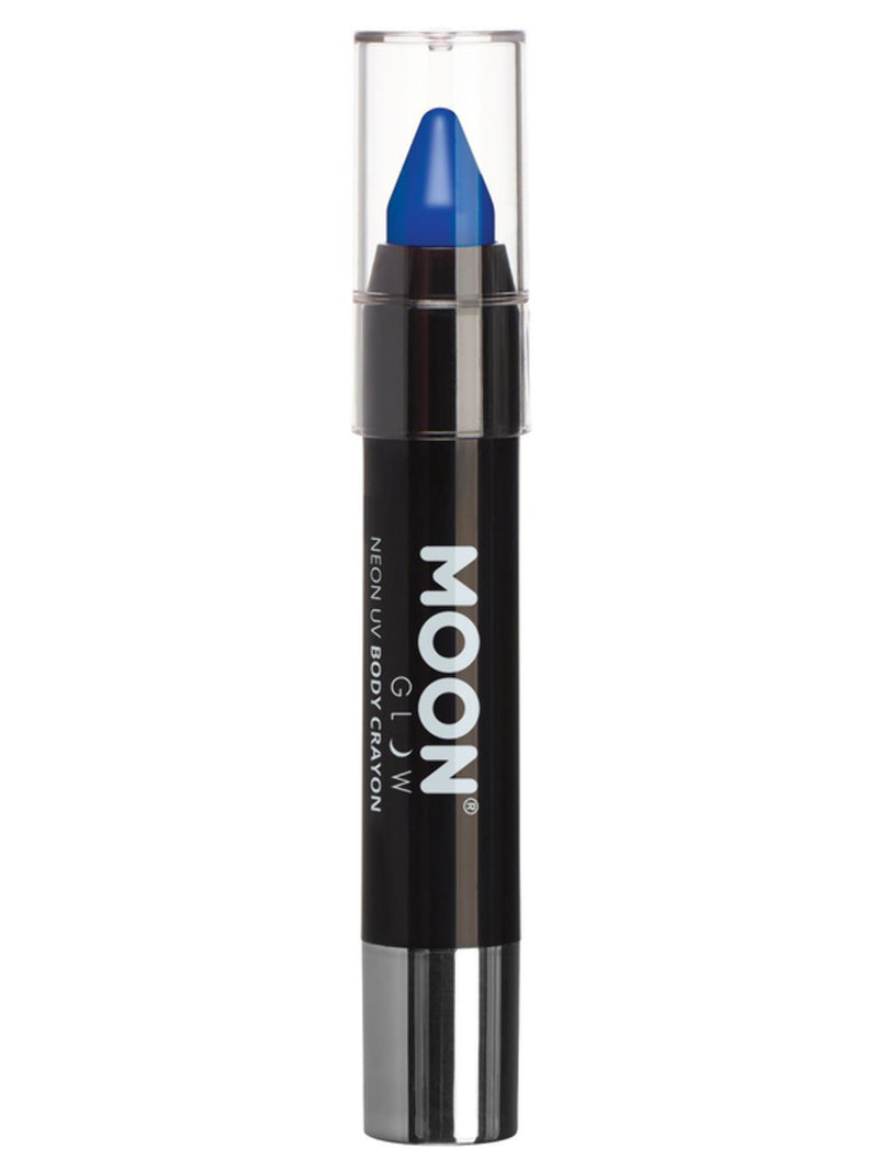 Moon Glow Intense Neon UV Body Crayons, Intense Bl - 1