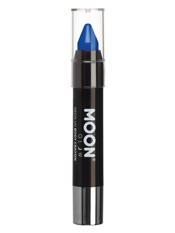 Moon Glow Intense Neon UV Body Crayons, Intense Bl - 2