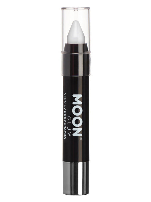 Moon Glow Intense Neon UV Body Crayons, White - 2