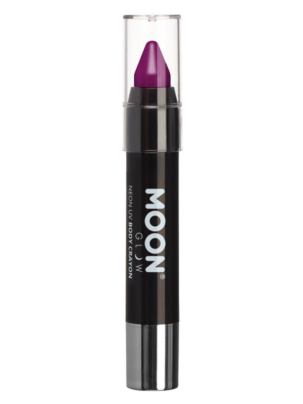 Moon Glow Intense Neon UV Body Crayons, Intense Pu - 2