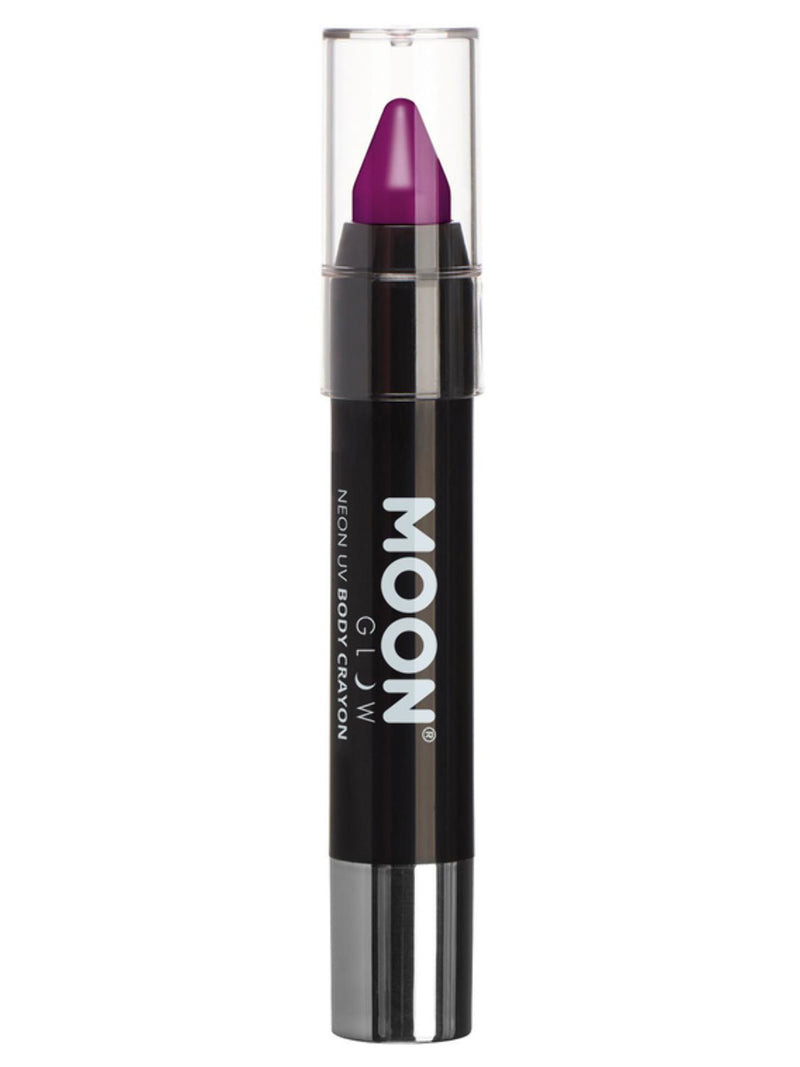 Moon Glow Intense Neon UV Body Crayons, Intense Pu - 1