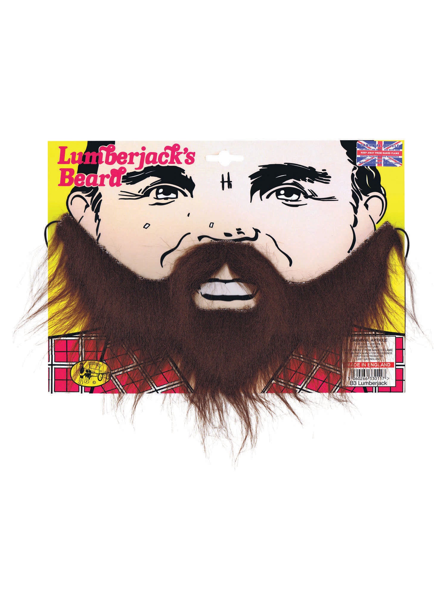 Lumberjack Beard. Brown
