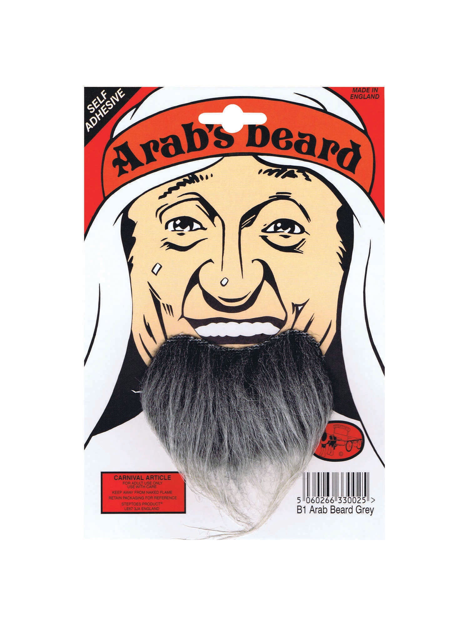 Goatee/Arab Beard. Grey