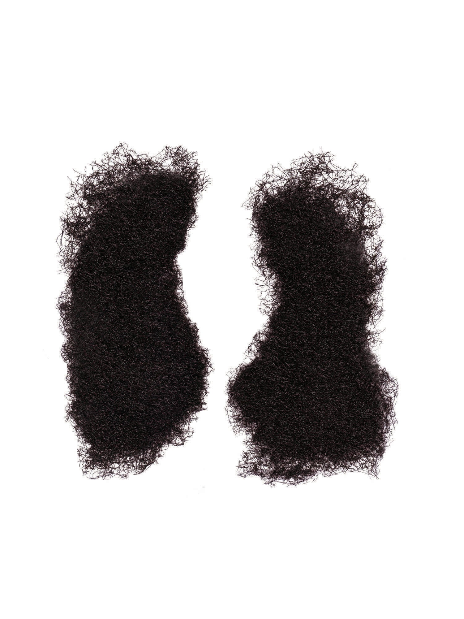Mutton Chops. Black