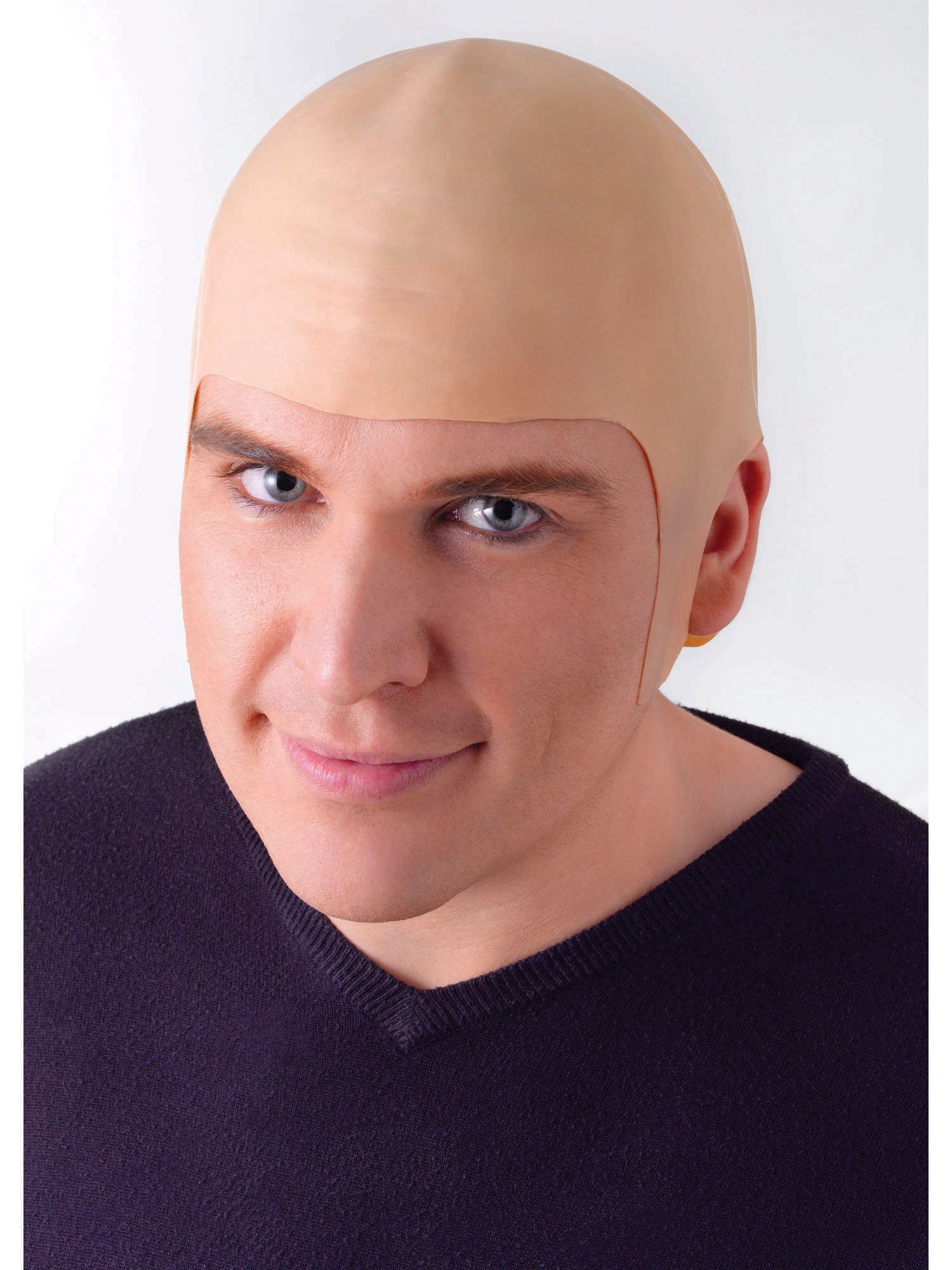 Realistic Bald Head Rubber