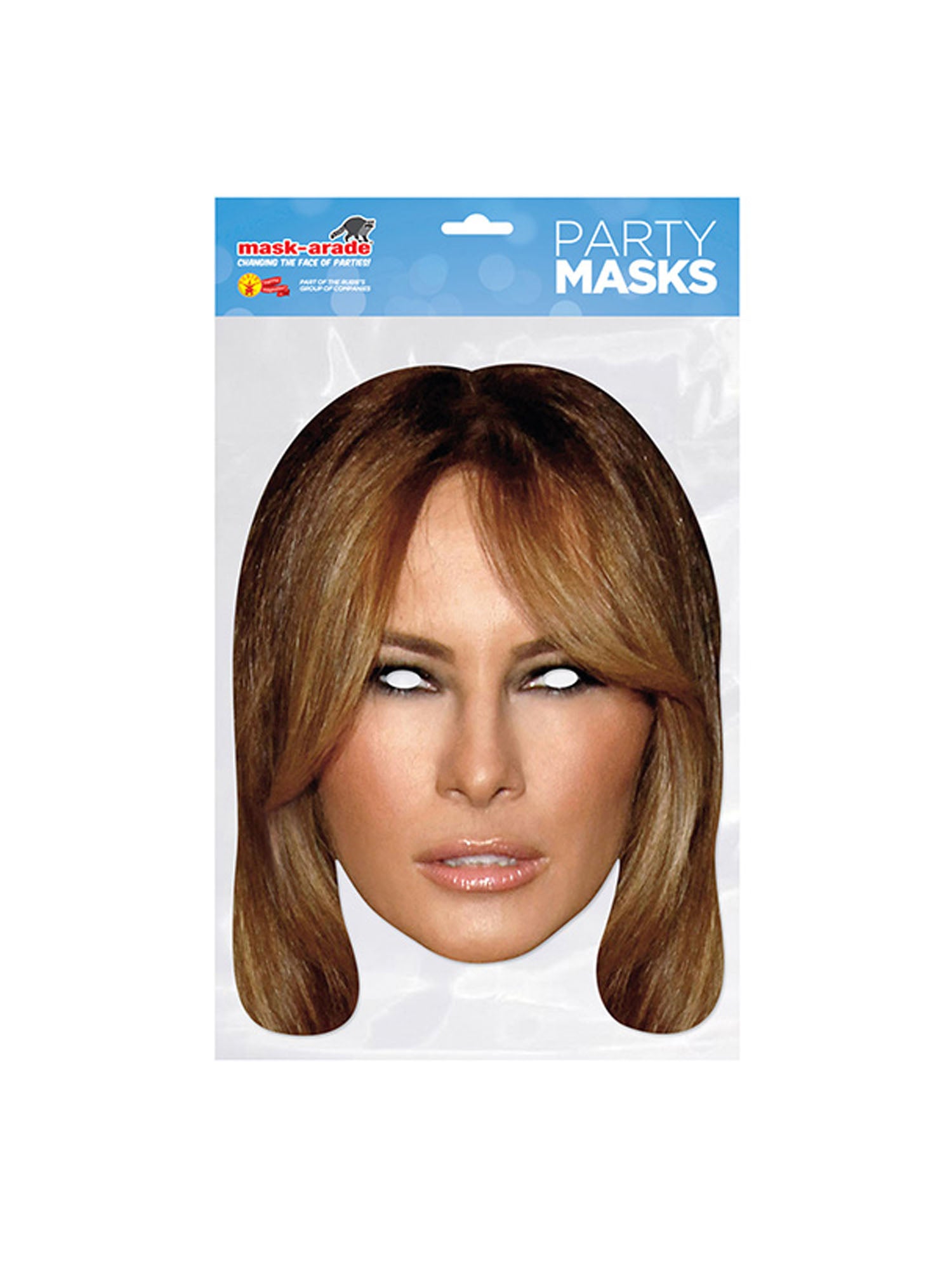 Melania Trump Card Mask