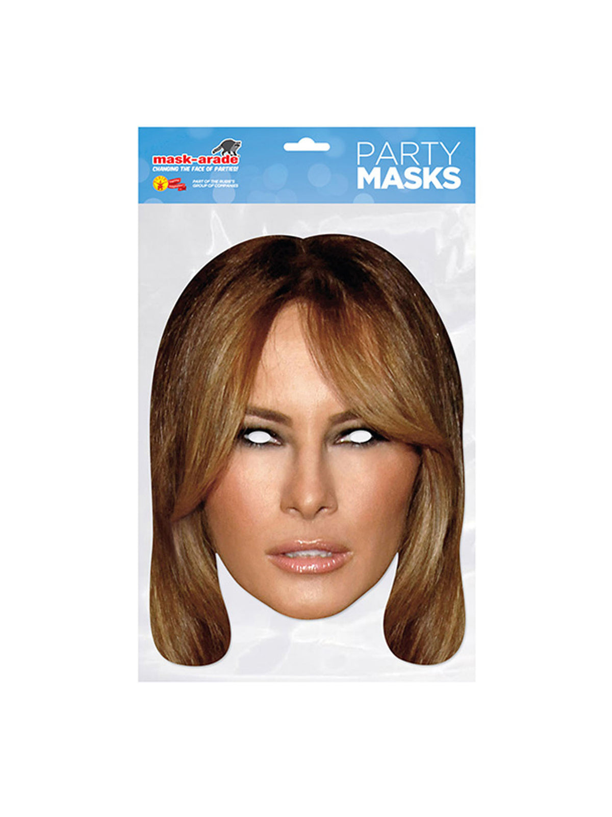 Melania Trump Card Mask 1