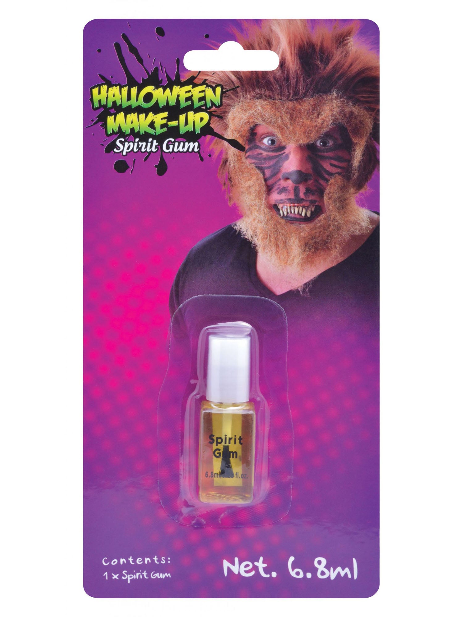 Spirit Gum W/Brush Blister Card/6.8ml