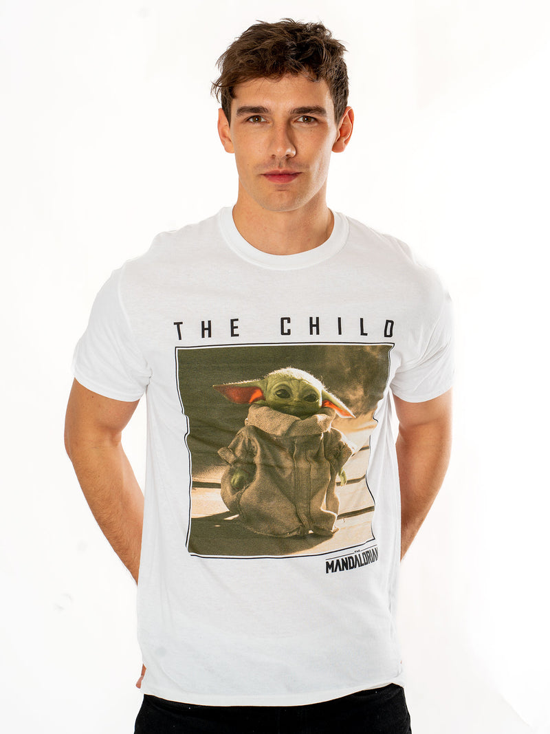 The Mandalorian The Child Square Photo T-Shirt