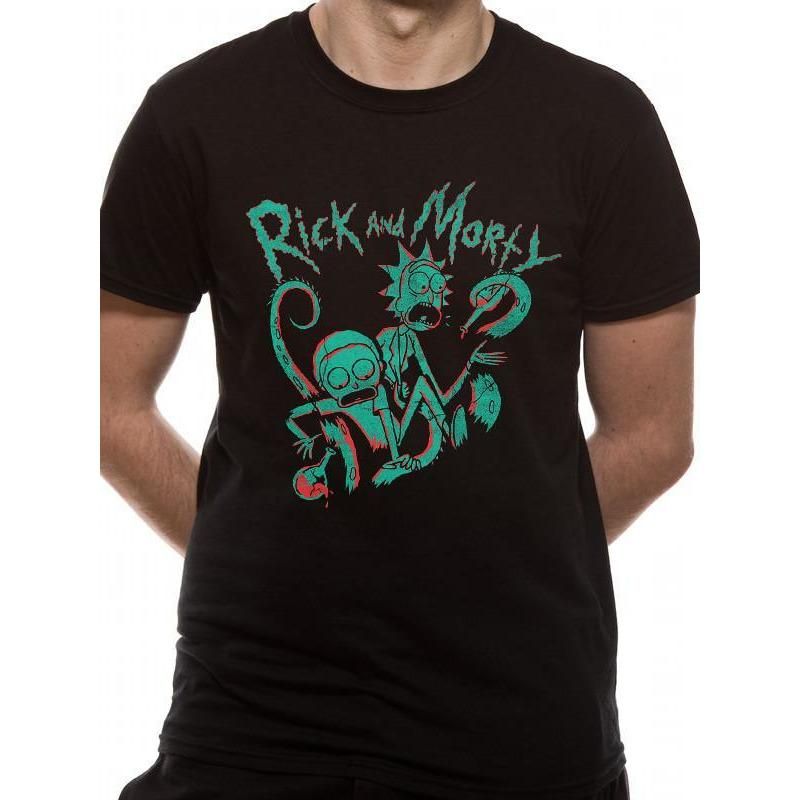 Rick And Morty Neon T-Shirt