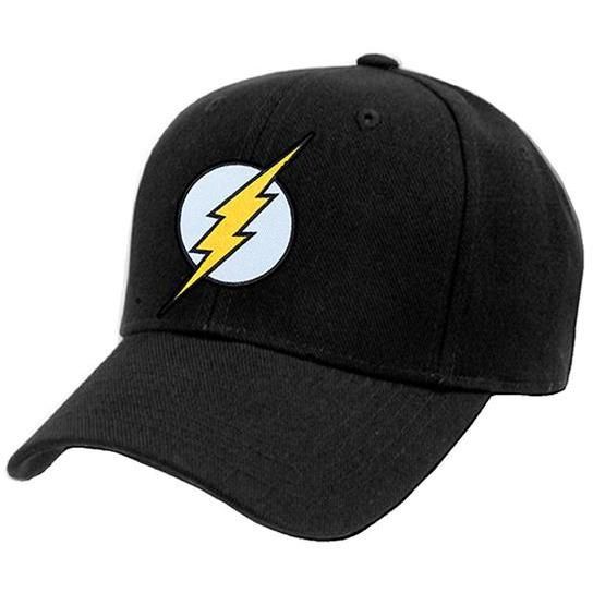 Flash Logo Cap Black Headwear