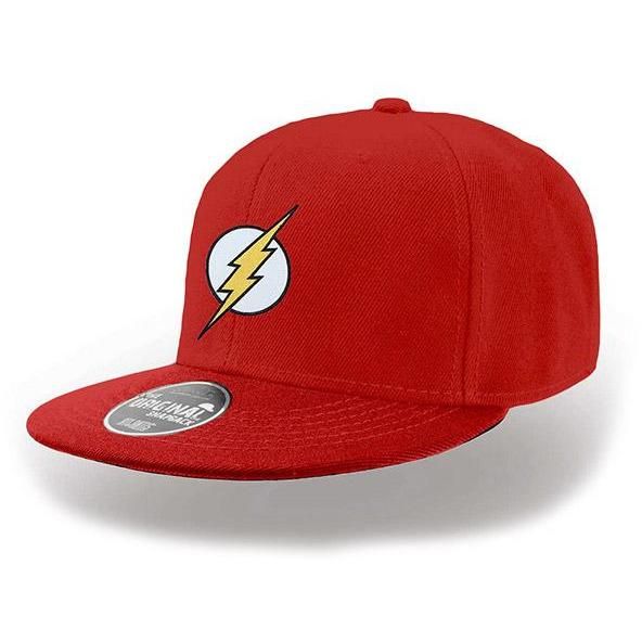 The Flash Logo Red Snapback Cap Headwear