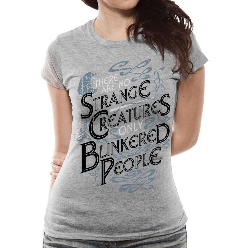 Crimes Of Grindelwald Strange Creatures Fitted T-Shirt