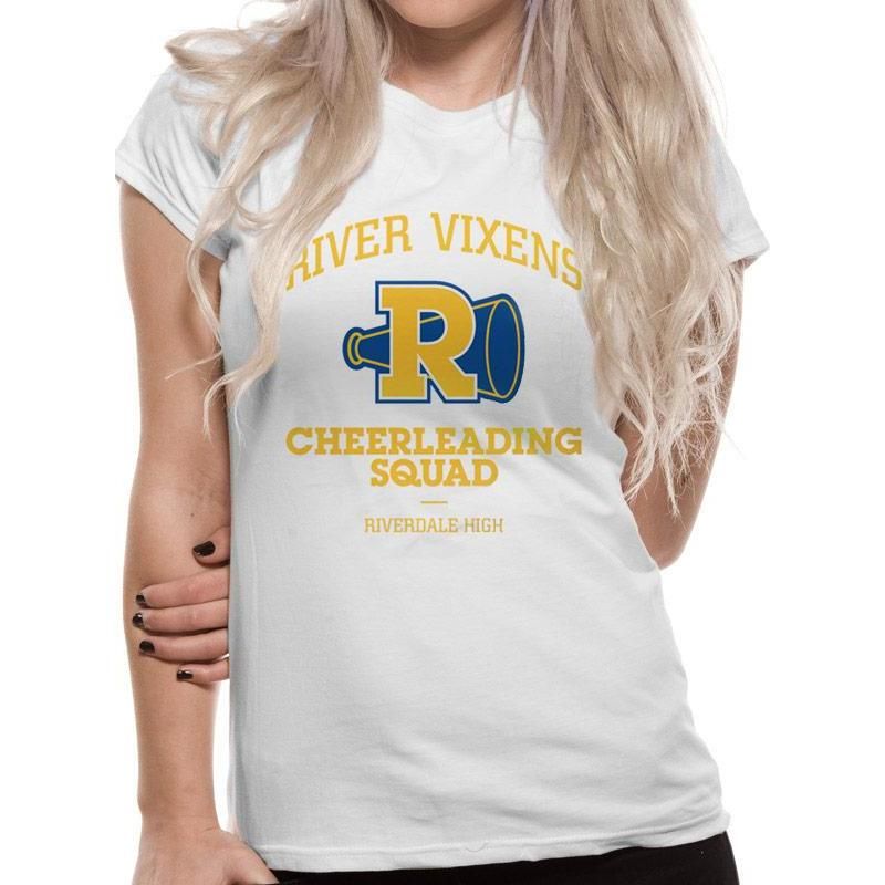 Riverdale Cheerleader Logo Fitted T-Shirt
