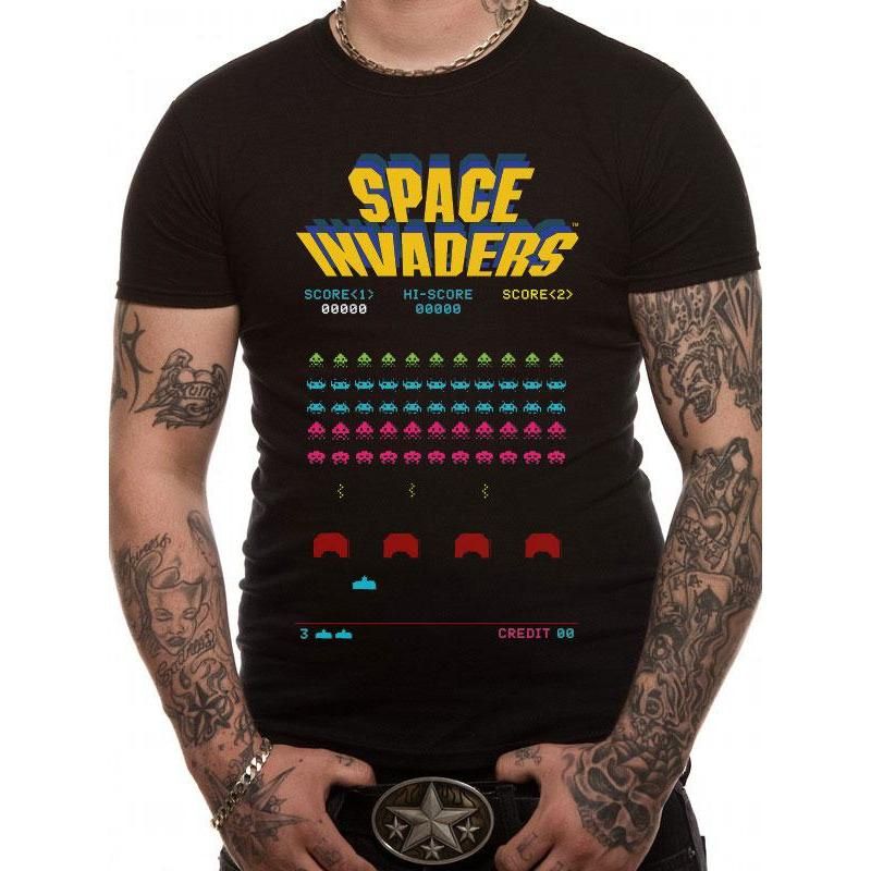 Space Invaders Arcade Unisex T-Shirt