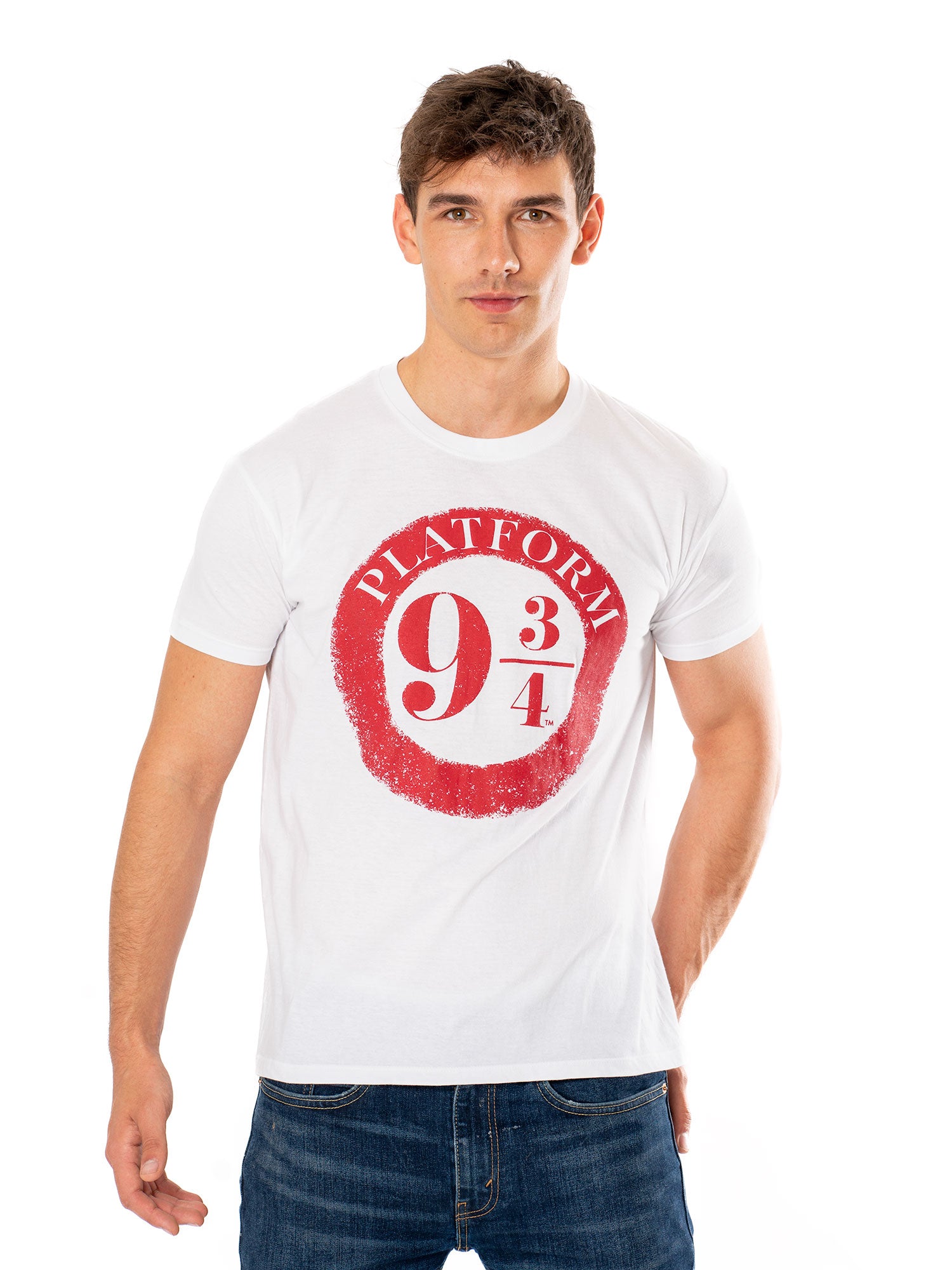White Platform 9 3/4 Harry Potter Unisex T-Shirt