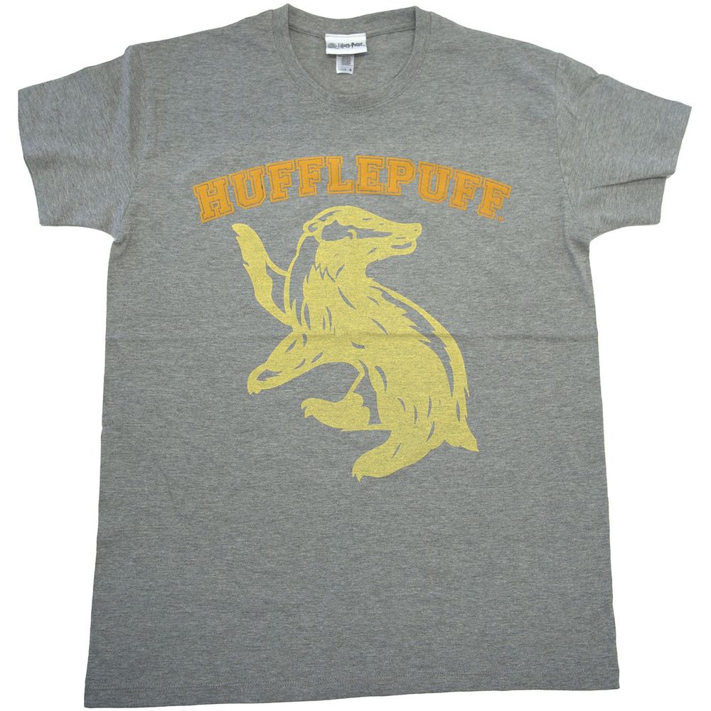 Hufflepuff University Grey Reverse Harry Potter Unisex Xl