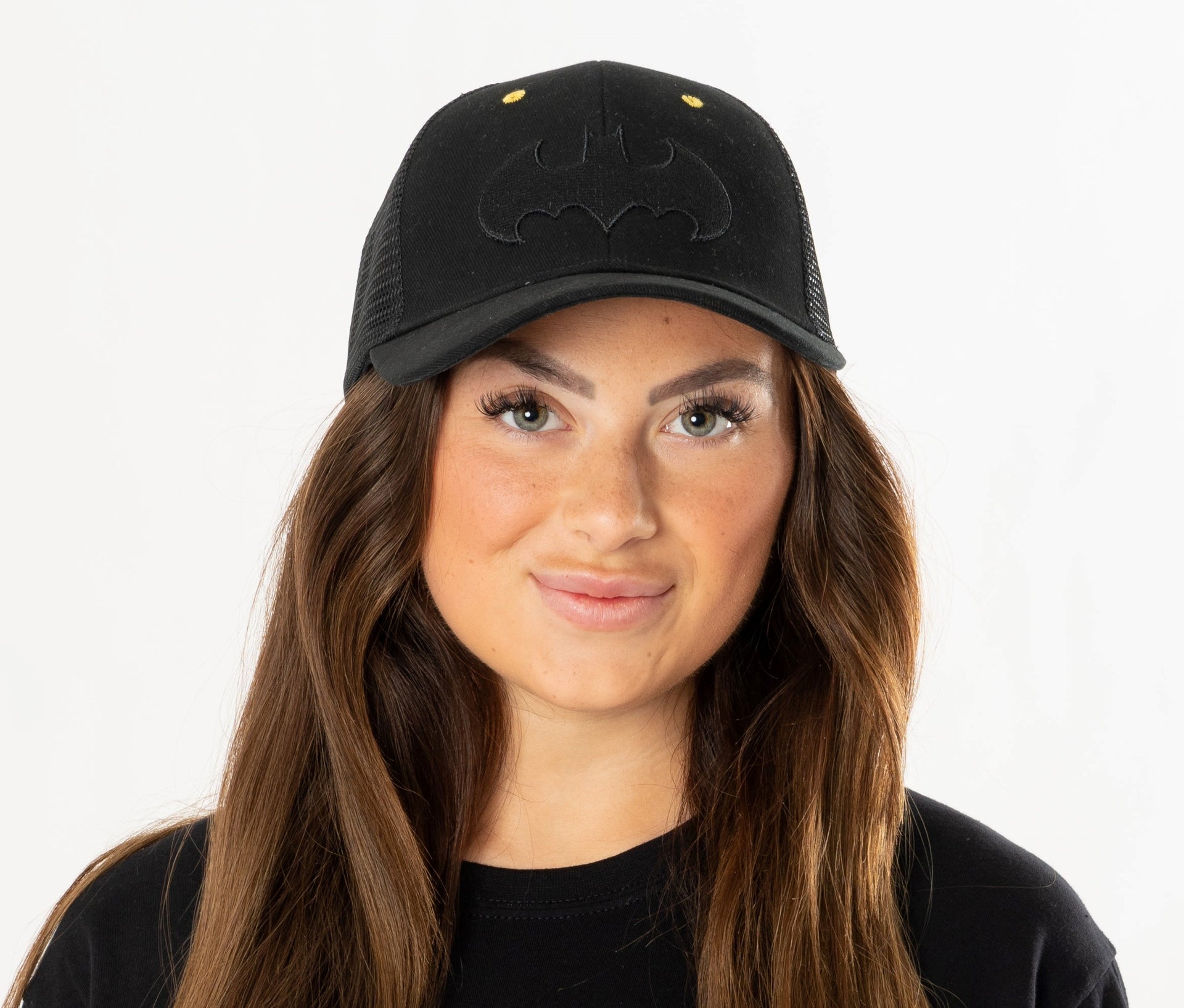 Batman Black Trucker Cap