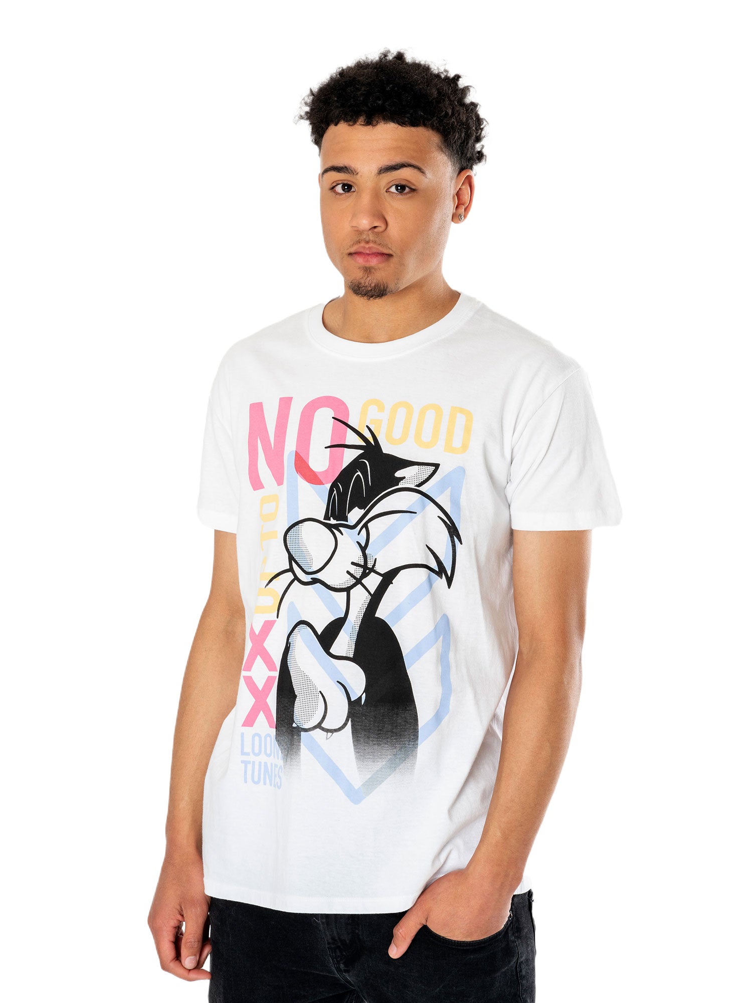 Looney Tunes Mens Sylvester Unisex T-Shirt