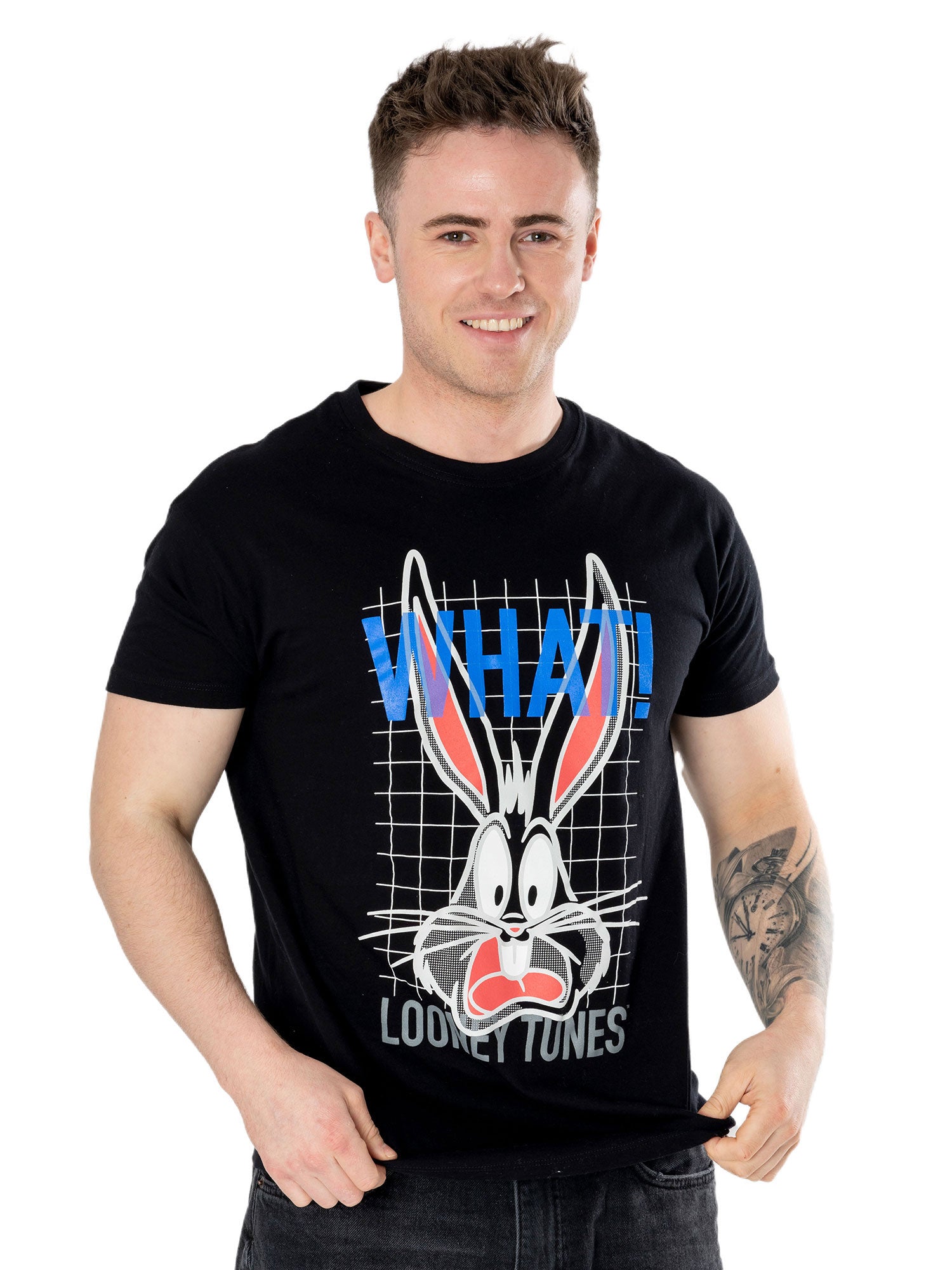 Looney Tunes Womens Oversized Bugs Unisex T-Shirt