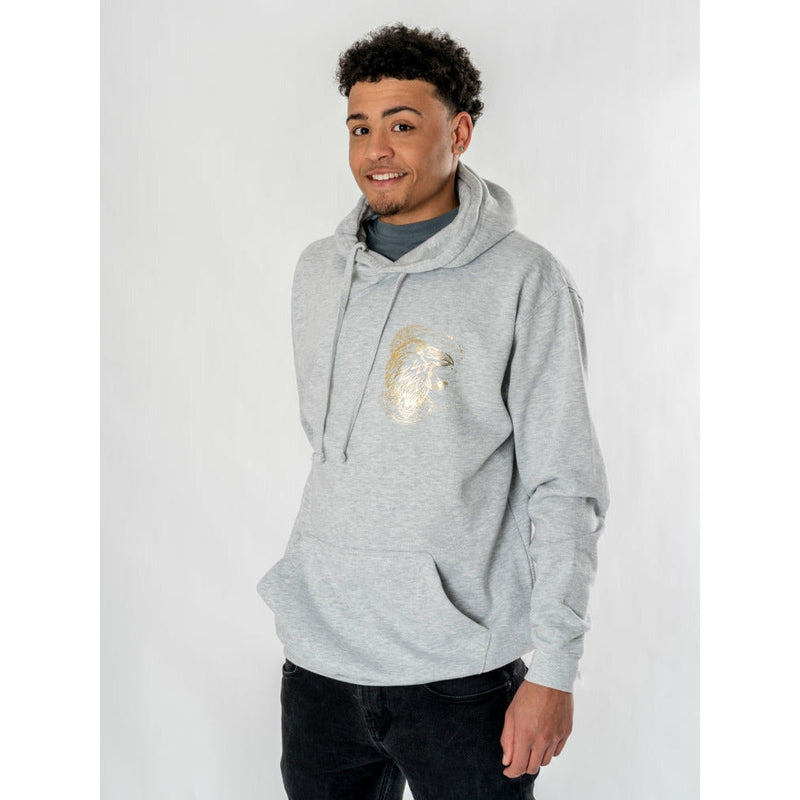 Harry Potter Unisex Grey Marl Ravenclaw Zodiac Hoodie