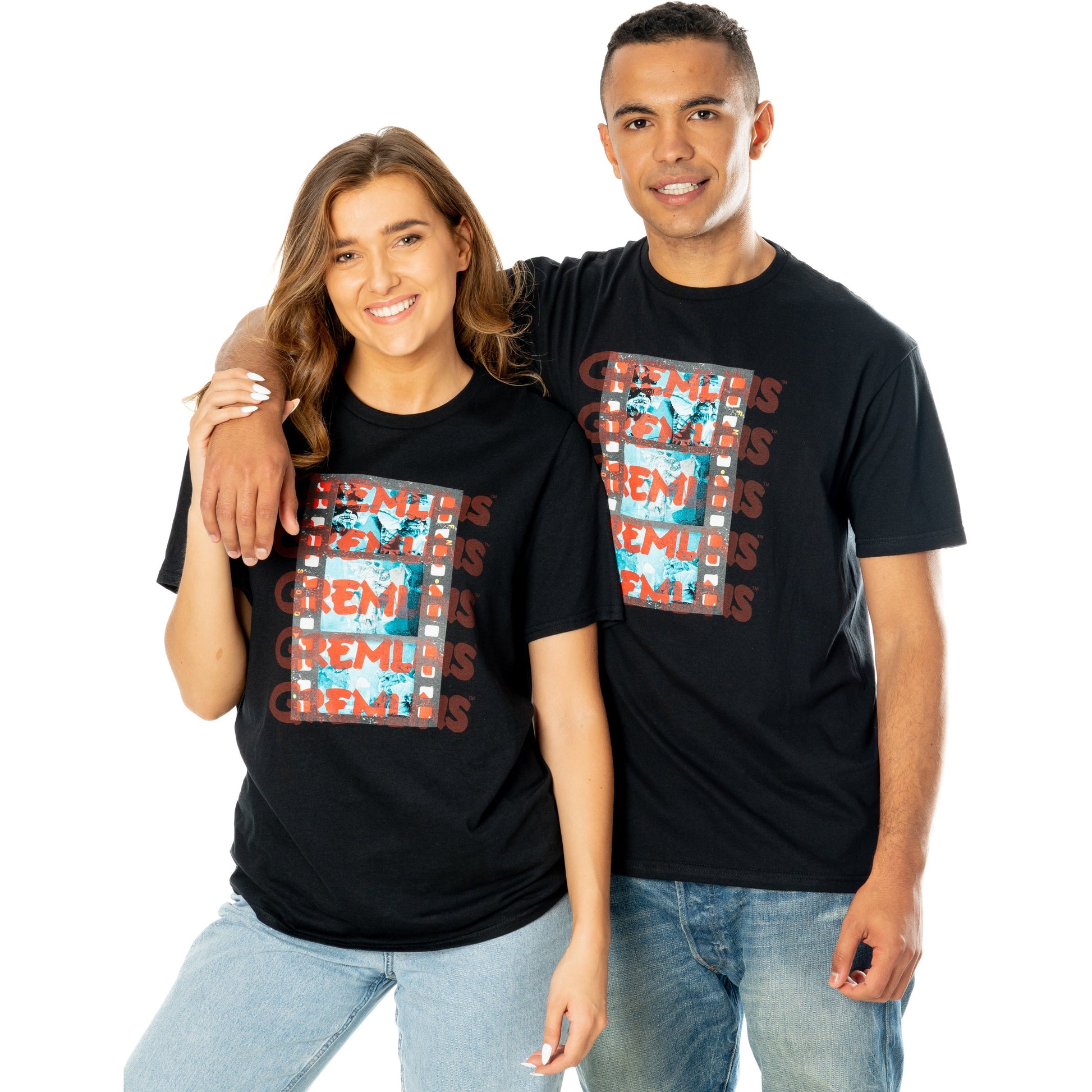 Gremlins Adult Unisex Evil Reel T-Shirt
